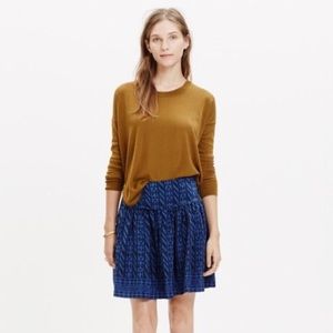 Madewell Silk ‘Skyline’ Skirt
